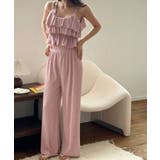 楊柳ティアードキャミ＆イージーパンツセットアップ セットアップ トップス | kirakiraShop  | 詳細画像13 