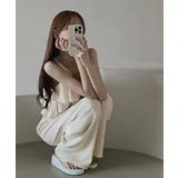 楊柳ティアードキャミ＆イージーパンツセットアップ セットアップ トップス | kirakiraShop  | 詳細画像3 