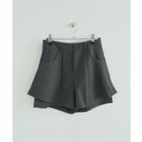 レイヤード風フレアショートパンツ ボトムス ショートパンツ | kirakiraShop  | 詳細画像18 