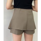 レイヤード風フレアショートパンツ ボトムス ショートパンツ | kirakiraShop  | 詳細画像14 