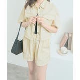 ステッチ半袖シャツジャケット+ショートパンツセットアップ セットアップ トップス | kirakiraShop | 詳細画像28