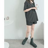 半袖ジャケット+ショートパンツセットアップ セットアップ トップス | kirakiraShop | 詳細画像9