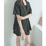 半袖ジャケット+ショートパンツセットアップ セットアップ トップス | kirakiraShop | 詳細画像10
