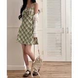 チェック柄リボンキャミワンピース ワンピース チェック柄 | kirakiraShop  | 詳細画像32 