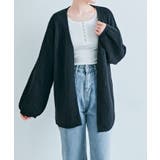 ノーボタンニットカーディガン トップス ニットカーディガン | kirakiraShop  | 詳細画像15 