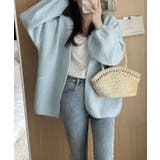 ノーボタンニットカーディガン トップス ニットカーディガン | kirakiraShop  | 詳細画像56 