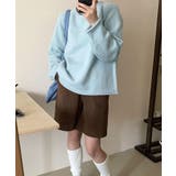 ボリューム袖ラグランニット トップス リブニット | kirakiraShop  | 詳細画像16 