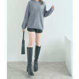 ボリューム袖ラグランニット トップス リブニット | kirakiraShop  | 詳細画像23 