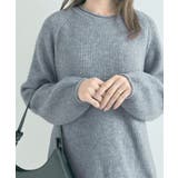 ボリューム袖ラグランニット トップス リブニット | kirakiraShop  | 詳細画像24 