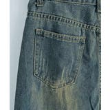 ダメージフレアデニムパンツ 4サイズ ボトムス | kirakiraShop  | 詳細画像16 