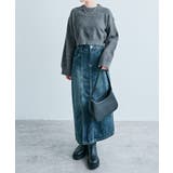 長袖クルーネックショート丈ニット トップス ニット | kirakiraShop  | 詳細画像51 