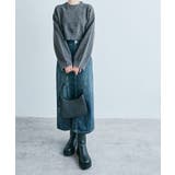 長袖クルーネックショート丈ニット トップス ニット | kirakiraShop  | 詳細画像55 