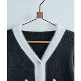 バイカラーニットカーディガン トップス カーディガン | kirakiraShop  | 詳細画像20 