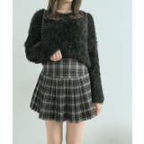 チェック柄プリーツフレアミニスカート 3サイズ ボトムス | kirakiraShop  | 詳細画像10 