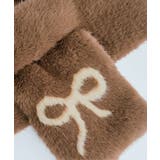 リボンフェイクファーティペット フェイクファーマフラー 小物 | kirakiraShop  | 詳細画像11 