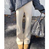 裏起毛セミワイドリブパンツ 4サイズ ボトムス | kirakiraShop  | 詳細画像11 