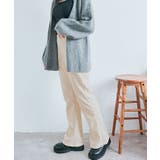 裏起毛セミワイドリブパンツ 4サイズ ボトムス | kirakiraShop  | 詳細画像25 