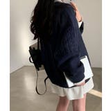 Vネックオーバーサイズニット トップス Vネック | kirakiraShop  | 詳細画像33 