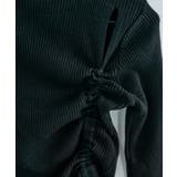 ショルダースリットギャザーリブ長袖トップス トップス 長袖 | kirakiraShop  | 詳細画像38 