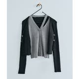 レイヤード風バイカラートップス トップス 長袖 | kirakiraShop  | 詳細画像20 