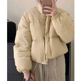 スカイイエロー | ショート丈中綿ジャケット アウター ジャケット | kirakiraShop