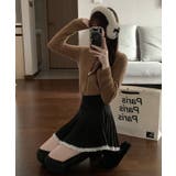 レースパイピングミニプリーツスカート ボトムス ミニスカート | kirakiraShop  | 詳細画像9