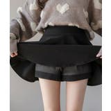 ウールライクフレアミニスカート ボトムス ミニスカート | kirakiraShop  | 詳細画像7