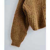 シャギーニットショートカーディガン トップス カーディガン | kirakiraShop | 詳細画像9