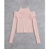 オフショルダーリブドッキングニットトップス トップス ニット | kirakiraShop | 詳細画像7