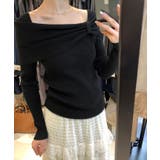 リボンリブニットトップス トップス ニット | kirakiraShop  | 詳細画像8 