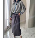 デニムドッキングカーディガン トップス ニット | kirakiraShop  | 詳細画像5 