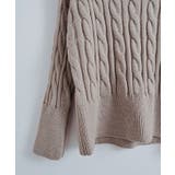 オフショルダーケーブルニットトップス トップス ニット | kirakiraShop  | 詳細画像32 