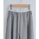 配色ウエスト ワイドイージーパンツ ボトムス | kirakiraShop  | 詳細画像33 