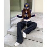 配色ウエスト ワイドイージーパンツ ボトムス | kirakiraShop  | 詳細画像27 