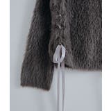 シャギーオフショルダーリボンニットトップス トップス ニット | kirakiraShop  | 詳細画像39 