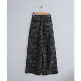 カモフラ柄ワイドストレートパンツ パンツ ワイドパンツ | kirakiraShop  | 詳細画像7 