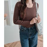 レイヤードサイドドローニットトップス トップス ニット | kirakiraShop  | 詳細画像35 