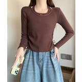 レイヤードサイドドローニットトップス トップス ニット | kirakiraShop  | 詳細画像42 