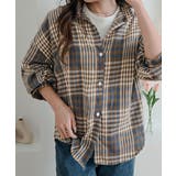 チェック柄ベーシックシャツ トップス シャツ | kirakiraShop  | 詳細画像13 