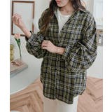 チェック柄ルーズフィットシャツ シャツ チェック柄 | kirakiraShop  | 詳細画像11 