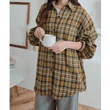 チェック柄ルーズフィットシャツ シャツ チェック柄 | kirakiraShop  | 詳細画像24 