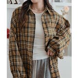 チェック柄ルーズフィットシャツ シャツ チェック柄 | kirakiraShop  | 詳細画像25 