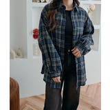 チェック柄ルーズフィットシャツ シャツ チェック柄 | kirakiraShop  | 詳細画像32 