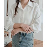 ソフトタッチベーシックシャツ トップス ブラウス | kirakiraShop  | 詳細画像14 
