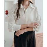 ソフトタッチベーシックシャツ トップス ブラウス | kirakiraShop  | 詳細画像19 