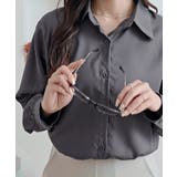 ソフトタッチベーシックシャツ トップス ブラウス | kirakiraShop  | 詳細画像21 