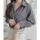 ソフトタッチベーシックシャツ トップス ブラウス | kirakiraShop  | 詳細画像23 