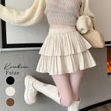 スエード フリルプリーツミニスカート スカート | kirakiraShop  | 詳細画像1 