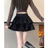 スエード フリルプリーツミニスカート スカート | kirakiraShop  | 詳細画像12 