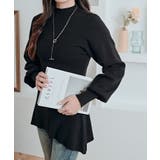 フレアシルエットクルーネックニットトップス トップス ニット | kirakiraShop  | 詳細画像8 